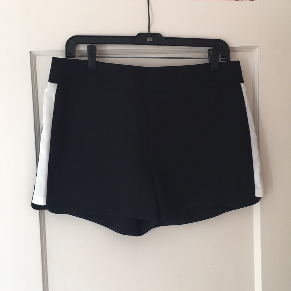 J.CREW black and white shorts